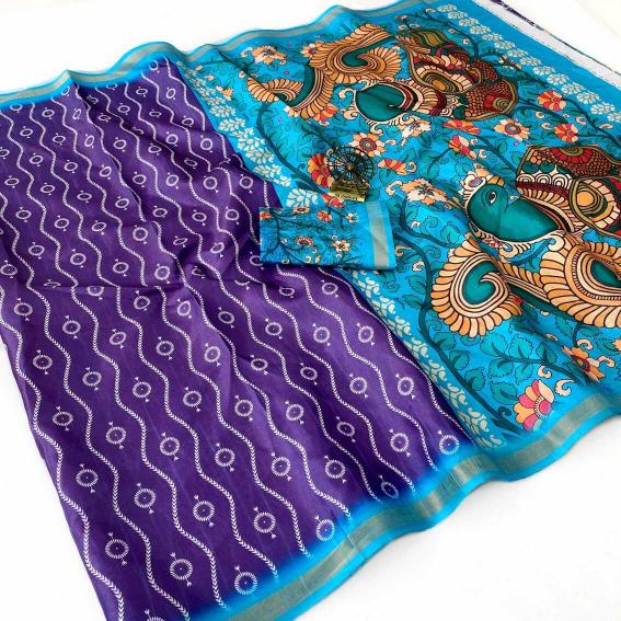 Vastrangan digital print near by wholesale saree shop